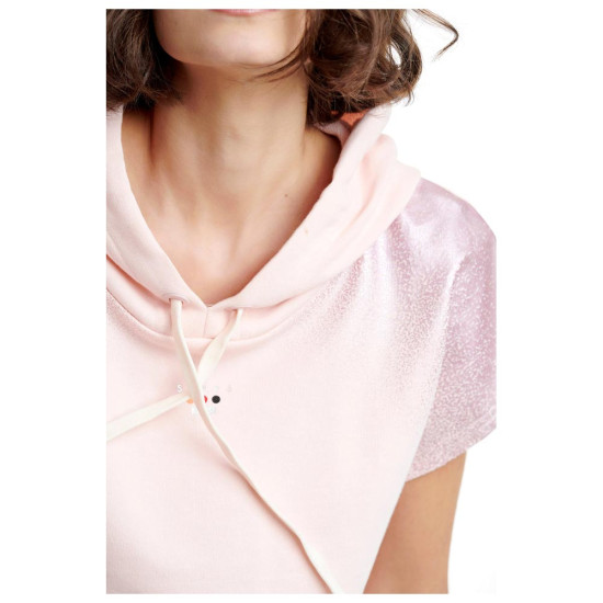 Bodytalk Γυναικείο κοντομάνικο φούτερ Crop